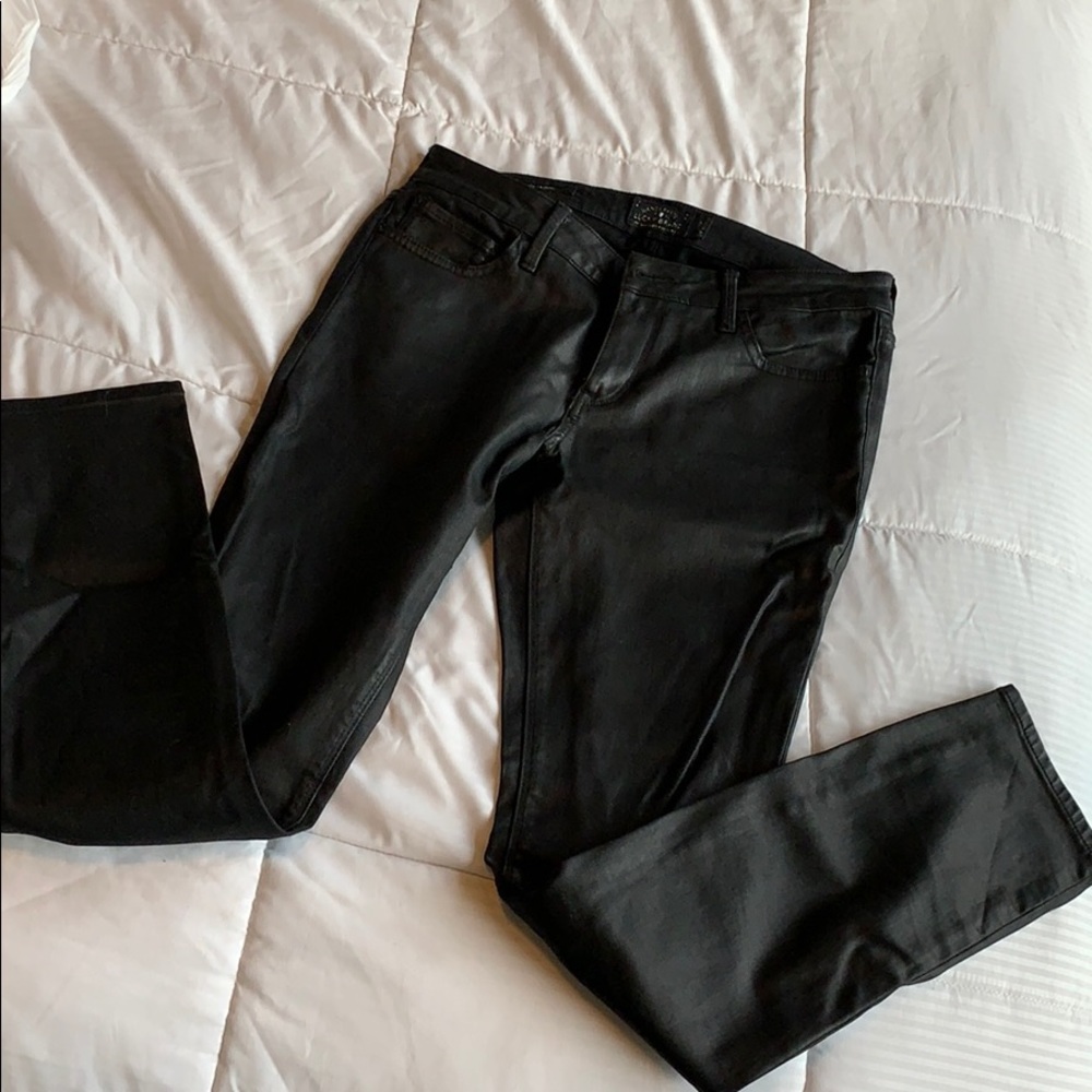 Black Coated Lucky Jeans